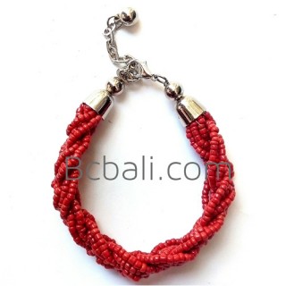 bali beads braided bracelets jewelry designs