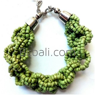 wrapted beads charming bracelets bali fashion 