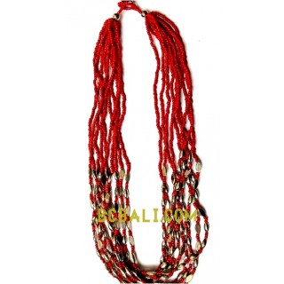 beaded necklaces design multi strands 