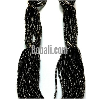 bali multi seeds black beading handmade fashion