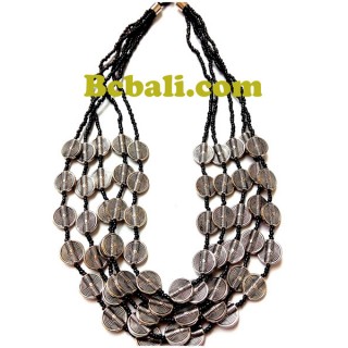 new choker necklaces 5strand beading charming fashion design