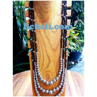 tangerine beads triangle seeds necklaces fashion