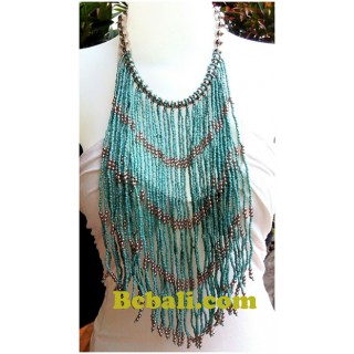 multiple strand necklaces choker chandelier fashion