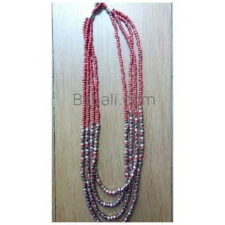 balinese style beads necklace fashion handmade design