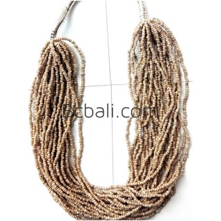 multi layers beads necklaces handmade fashion bali design