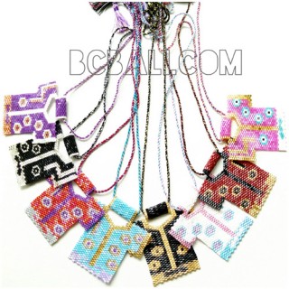 crystal beads pendant necklaces baby clothes design mix