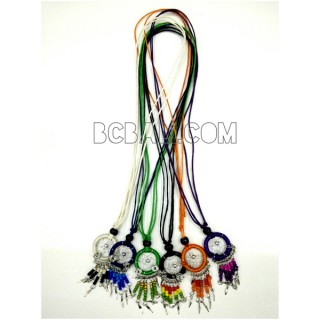 fashion beads necklaces pendant dream catcher