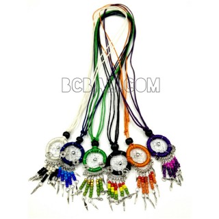 fashion beads necklaces pendant dream catcher