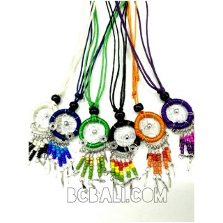 fashion beads necklaces pendant dream catcher