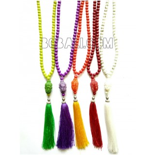 necklaces tassel yoga budha pendant beads pendant