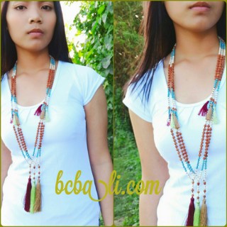 bali fashion necklaces mala beads handmade jewelry