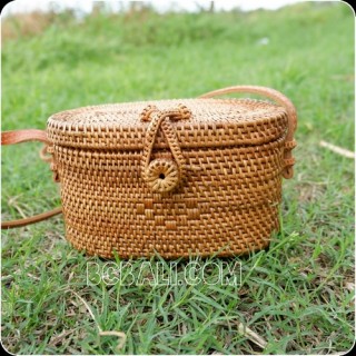 bali bag rattan ata grass hand woven design ethnic design