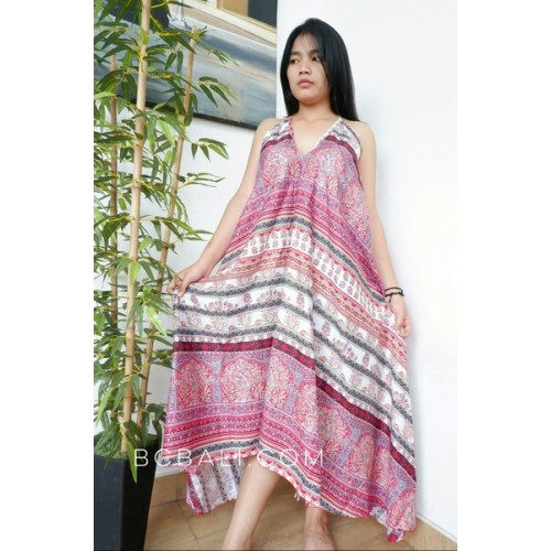 long dress bali batik hand printing handmade clothing - long dress bali ...