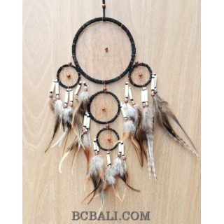 ethnic handmade dream catcher balinese design 5circle