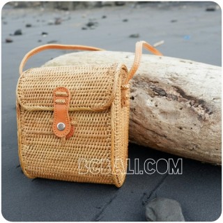 passport rattan sling bags full handmade indonesia