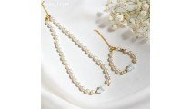 Whole Sale One Sets Necklace And Bracelet Original Shell 