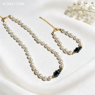Whole Sale One Sets Necklace And Bracelet Original Shell 