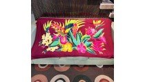 Special Offer Rayon Sarong Hand Painted Flower Design