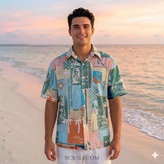 Special Offer Men Shirt  With Rayon Premium Printing