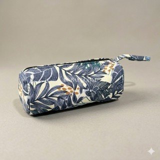 Stylish Canvas Wallet with Tropical Print