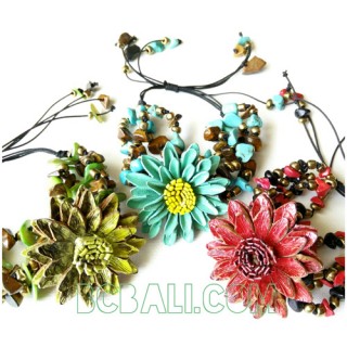 bracelets leather flower jewelry designs charms