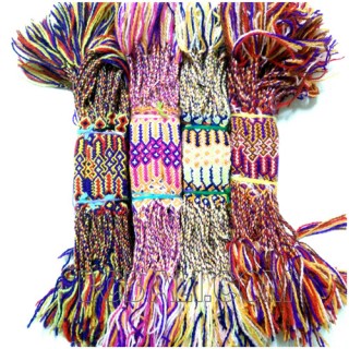 crochet braids bracelets friendship multi color