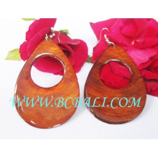 Bali Coco Shells Earring Design