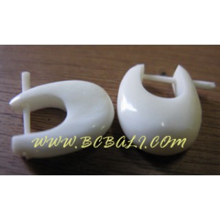 Bone Earring Organic