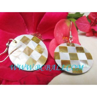 Earrings Fashion Golden Shell Handmade