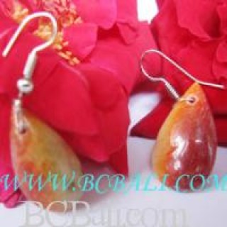 Earring Resin Tears Drop Airbrush