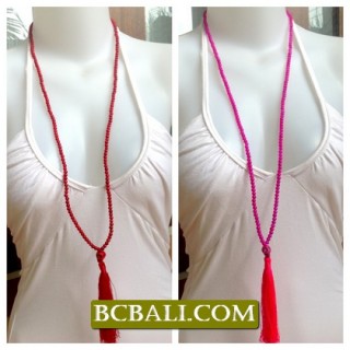 Necklace Tassel Fashion Handmade Bali