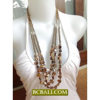 Seashells Beading Multi Strand Fashion bali