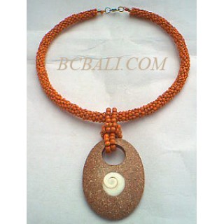 Chocker Beaded Necklaces Pendants