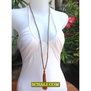 Bali Fashion Pendant Tassel Long Seeds