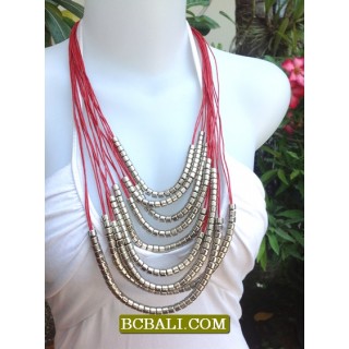 Design Necklaces String Fashion Multi Rope