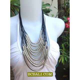 Multi Rope Necklaces Fashion Strings Beaded