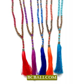 Bali Pendants Necklace Tassel