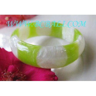 Bangle Resin Hand Work Lady