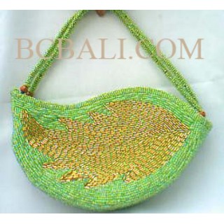 Flower Beads Handbags