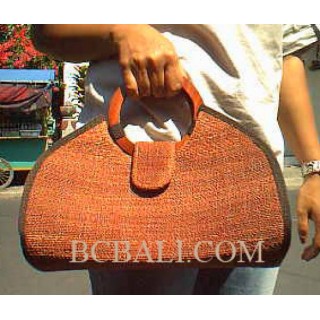 Handbags Sisal Woman