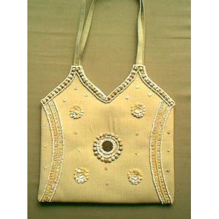 Natural Beads Handbag