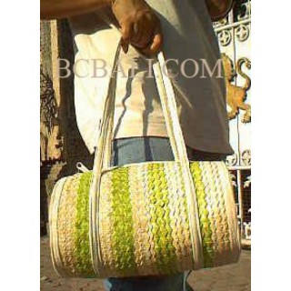 Pandanus Drum Handbags