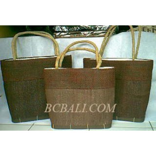 Shopping Straw Bags Set 3