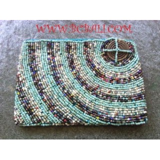 Women Purse Bead Coin