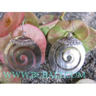 Wholesalers Jewelry Silver Earrings Carving