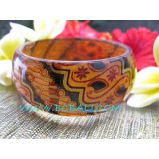 Batik Resin Bangles Bali