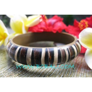 Coconut Woods Resin Bangles