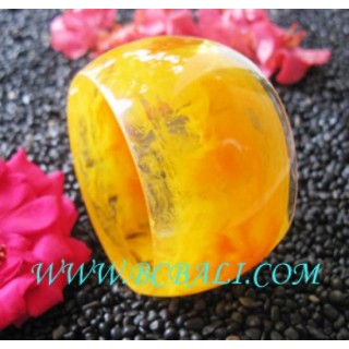 Indonesia Resin Bangle Design 