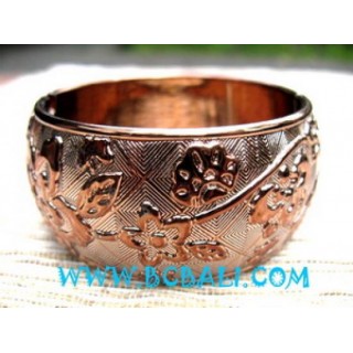 Gold Color Resin Bangle