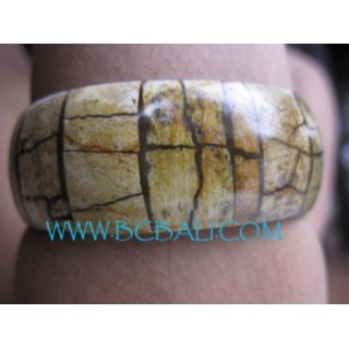 Stone Resin Bangle